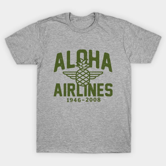 Vintage Aloha Airlines 2 by Buck Tee T-Shirt by Buck Tee